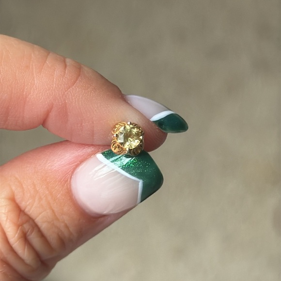 Gucci Gold/Beryl interlocking G’s earring set - Picture 2 of 5